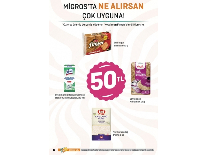 Migros 28 Eyll - 11 Ekim Migroskop - 12