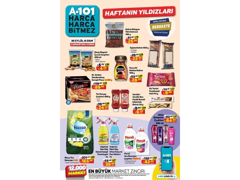 A101 30 Eyll - 6 Ekim Haftann Yldzlar - 2