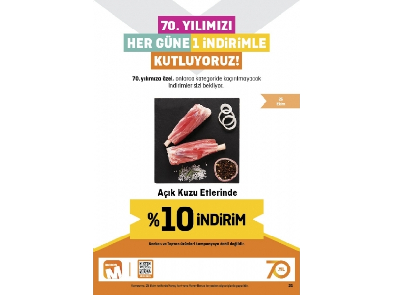 Migros 70. Yl ndirimleri - 21