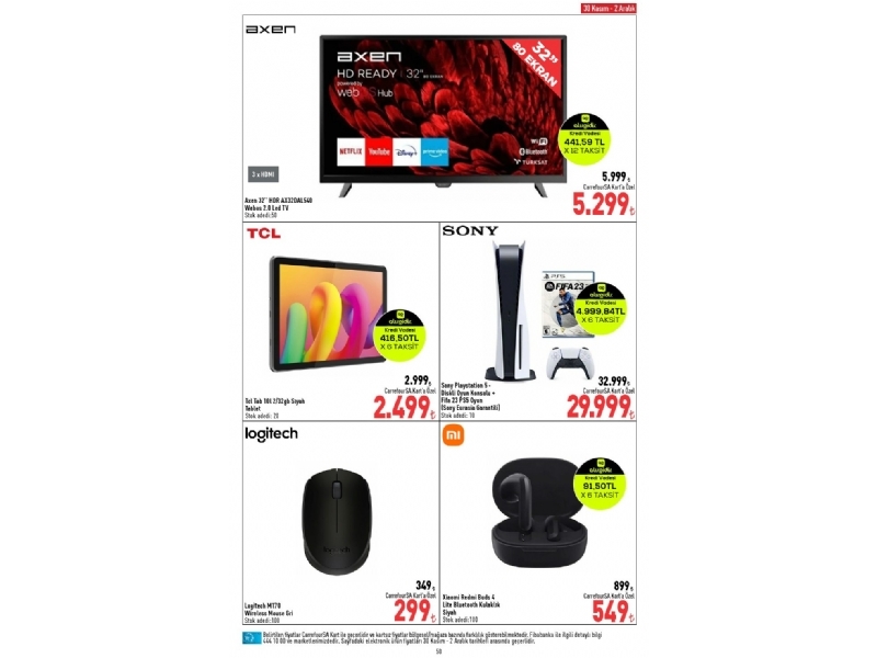 CarrefourSA 30 Kas�m - 6 Aral�k  Katalo�u - 50