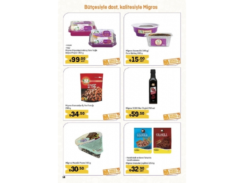 Migros 14 Aralk - 3 Ocak Migroskop - 18