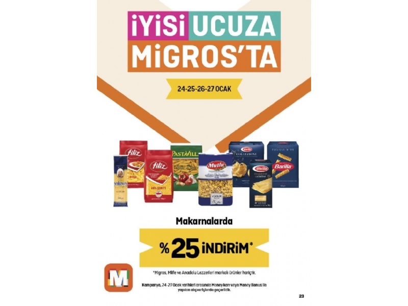 Migros 18 - 31 Ocak Migroskop - 23