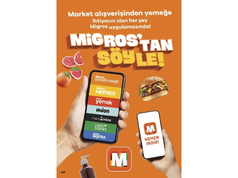 Migros 15 -28 ubat Migroskop - 100