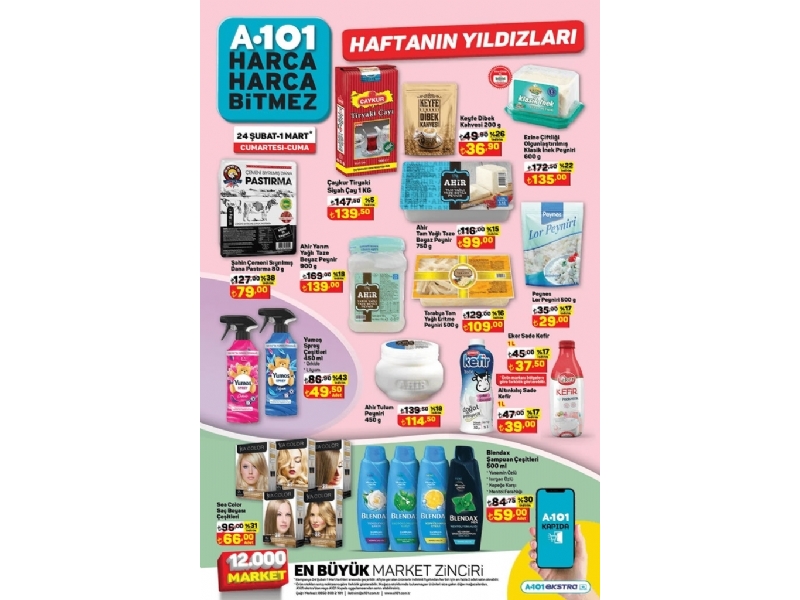 A101 24 ubat - 1 Mart Haftann Yldzlar - 1