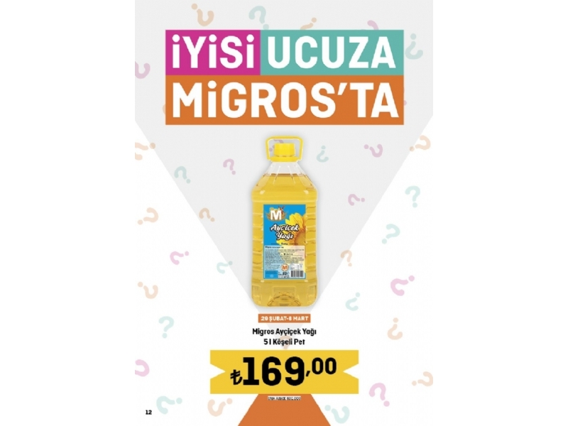 Migros 29 ubat - 13 Mart Migroskop Dergisi - 12