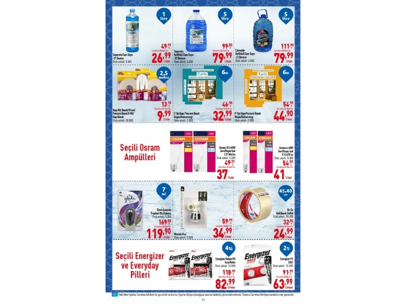 CarrefourSA 1 - 6 Mart Katalou - 71