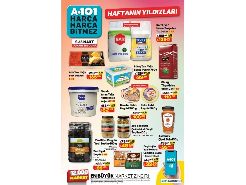 A101 9 - 15 Mart Haftann Yldzlar - 1