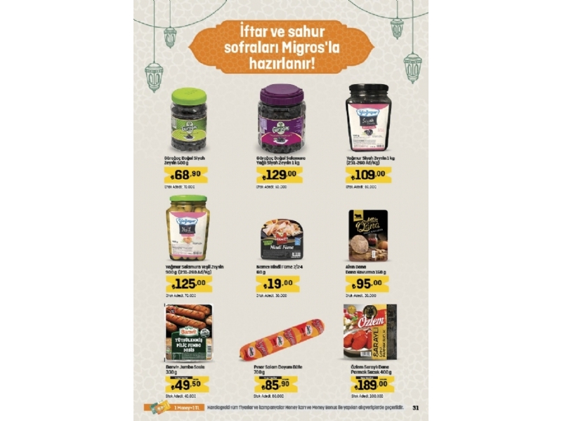 Migros 14 - 27 Mart Migroskop - 31