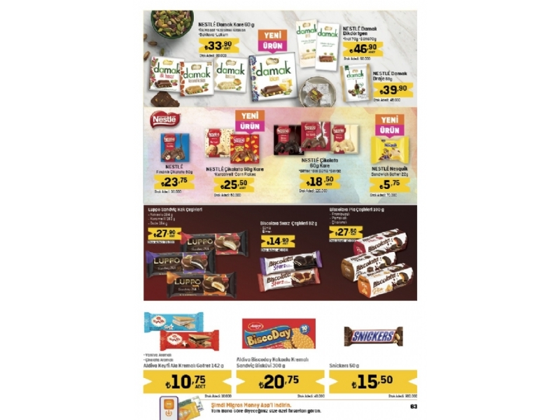 Migros 14 - 27 Mart Migroskop - 63