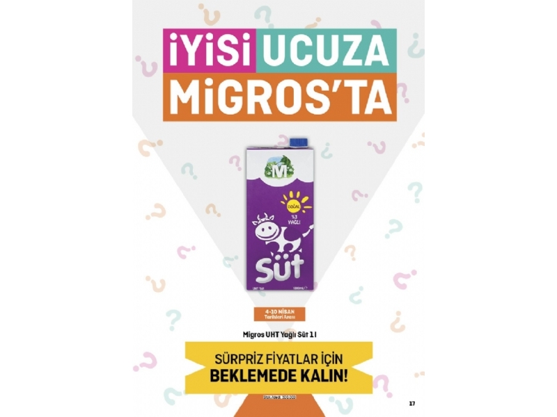 Migros 28 Mart - 17 Nisan Ramazan Bayram - 17