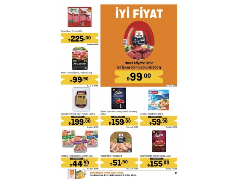 Migros 28 Mart - 17 Nisan Ramazan Bayram - 37