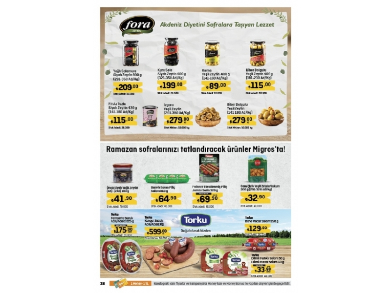 Migros 28 Mart - 17 Nisan Ramazan Bayram - 38