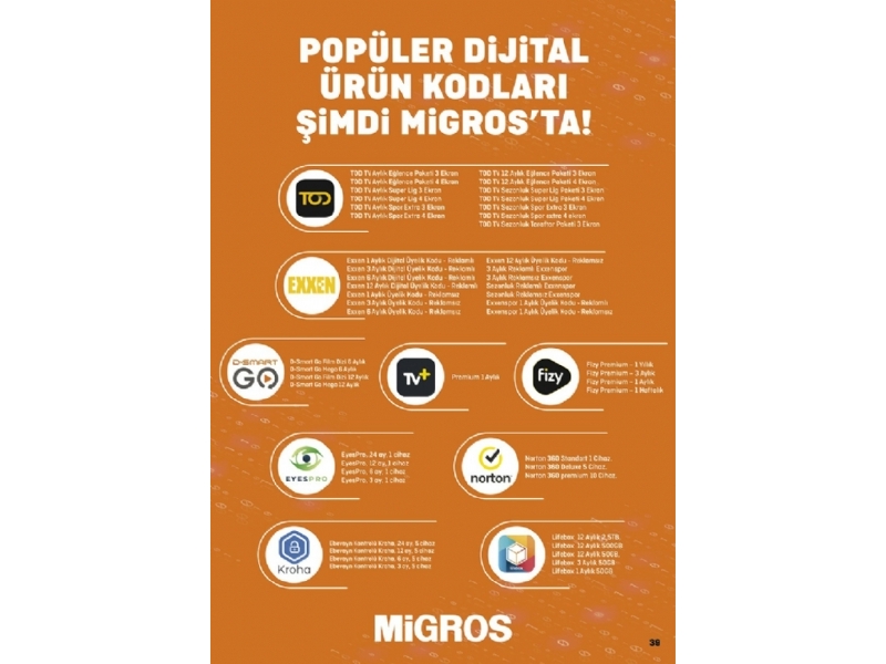 Migros 18 Nisan - 1 Mays Migroskop - 125