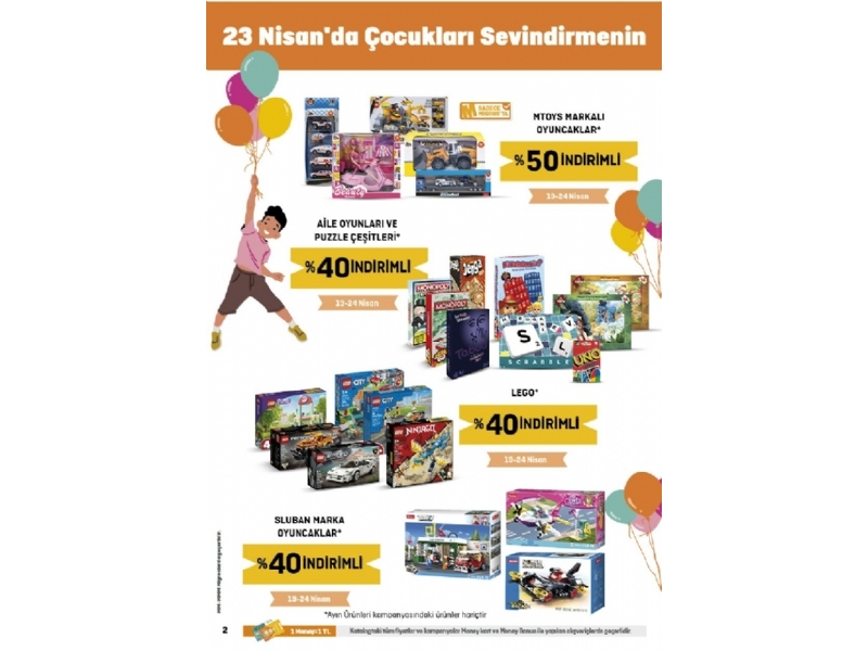 Migros 23 Nisan Kampanyas 2024 - 2