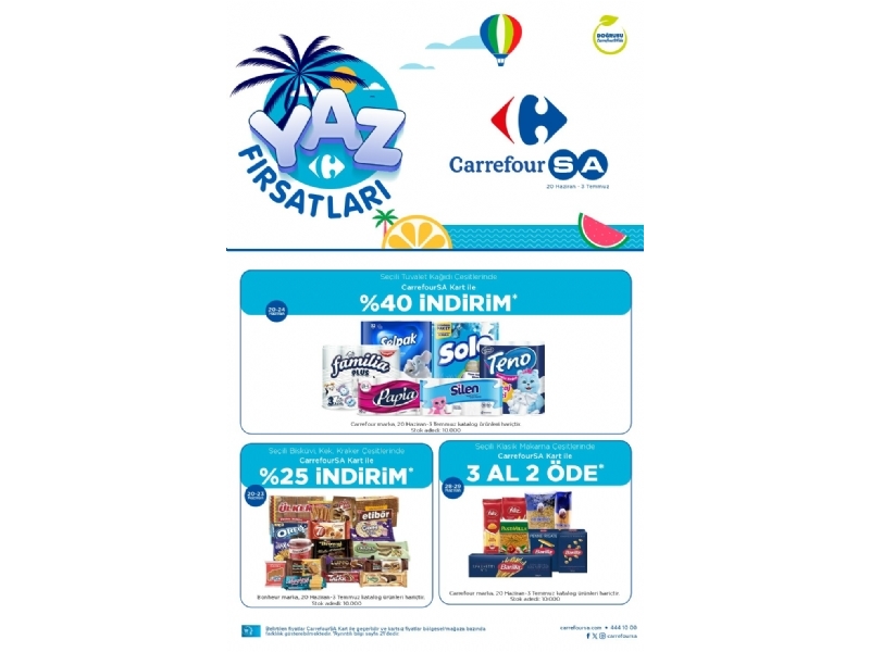 CarrefourSA 20 Haziran - 3 Temmuz Katalou - 1
