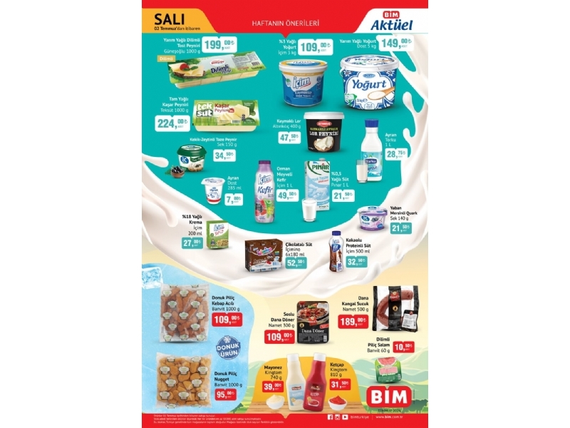 Bim 2 Temmuz Sal Aktel rnler - 2