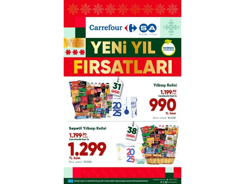 CarrefourSA 19 Aralk - 2 Ocak Katalou - 1