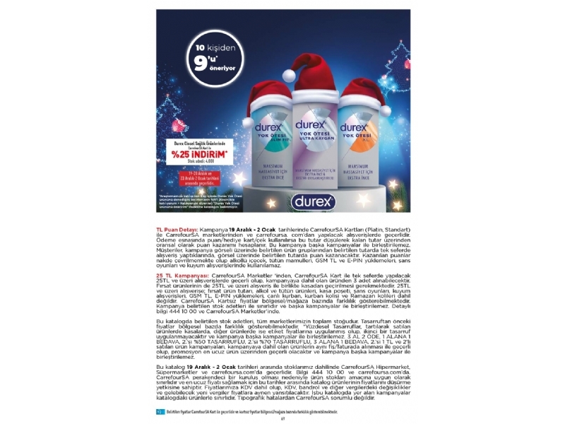 CarrefourSA 19 Aralk - 2 Ocak Katalou - 70