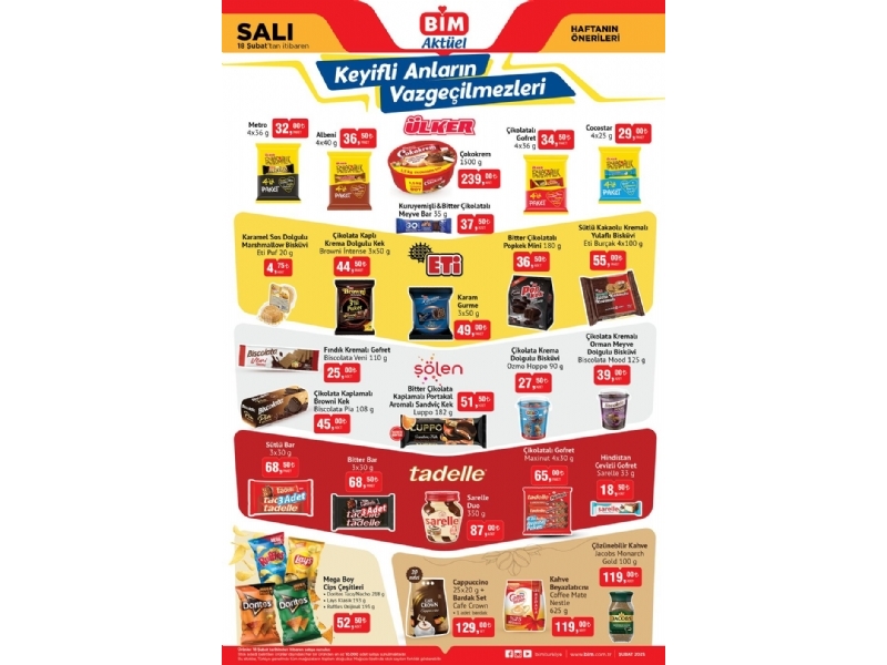 Bim 18 ubat Sal Aktel rnler - 1