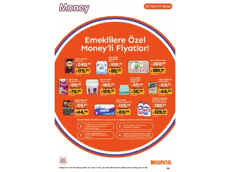 Migros 20 Mart - 9 Nisan Migroskop - 86