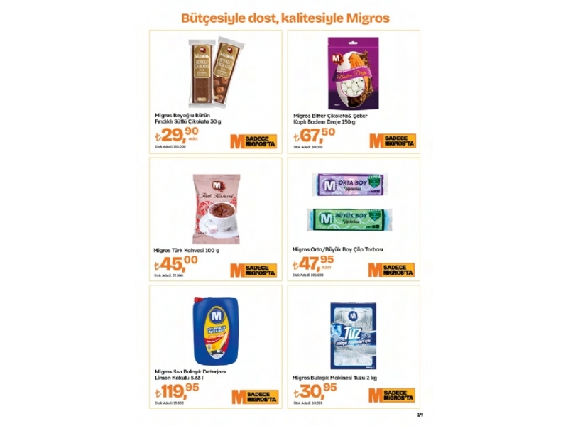 Migros 20 Mart - 9 Nisan Migroskop - 19