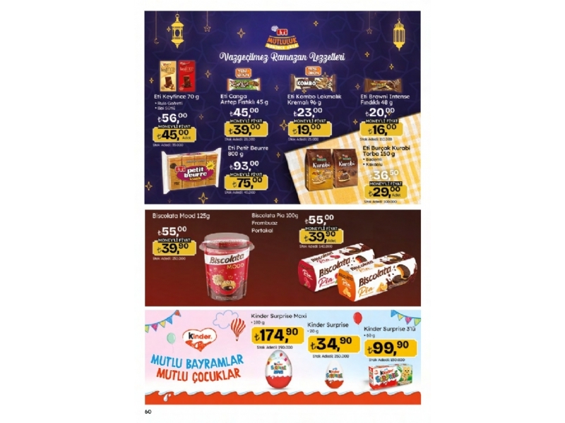 Migros 20 Mart - 9 Nisan Migroskop - 60