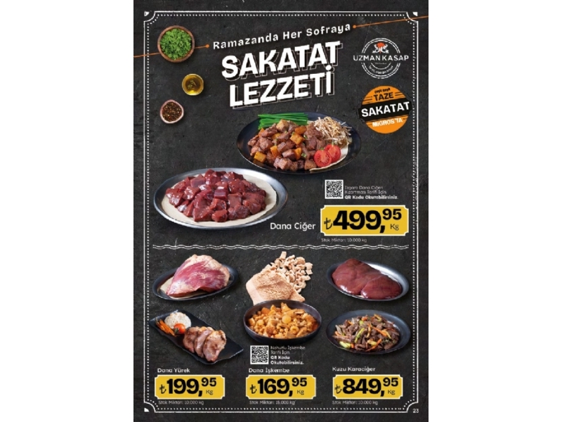 Migros 20 Mart - 9 Nisan Migroskop - 23