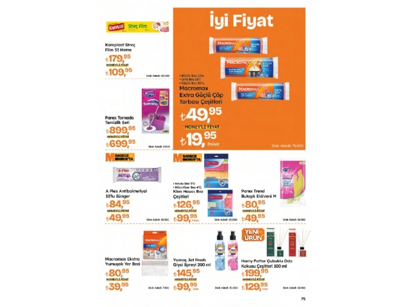 Migros 20 Mart - 9 Nisan Migroskop - 75