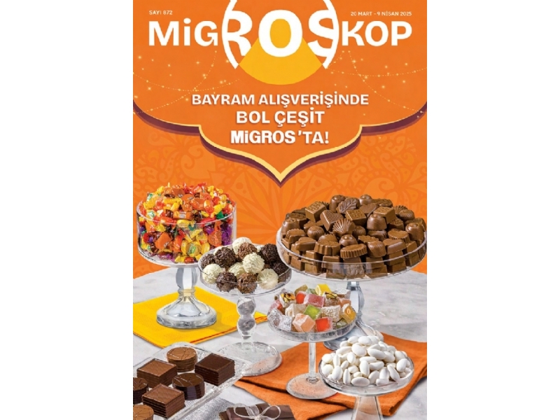 Migros 20 Mart - 9 Nisan Migroskop - 1