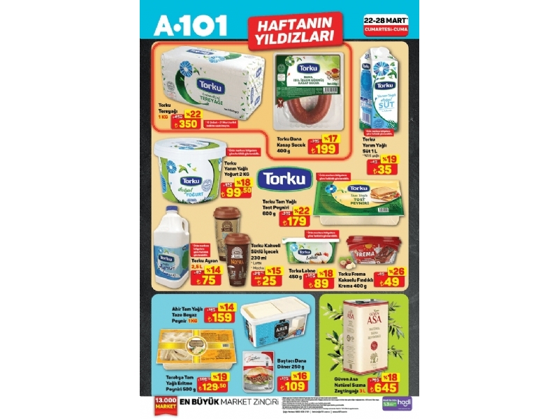 A101 22 - 28 Mart Haftann Yldzlar - 2