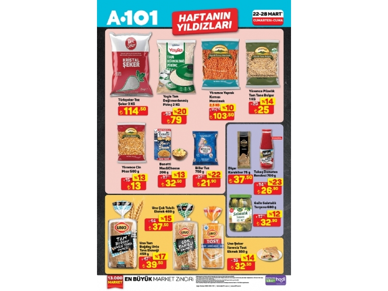 A101 22 - 28 Mart Haftann Yldzlar - 4
