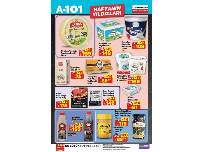 A101 27 Mart - 4 Nisan Haftann Yldzlar - 1