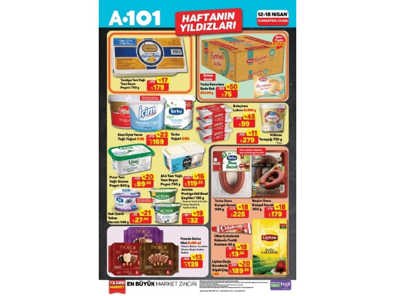 A101 12 - 18 Nisan Haftann Yldzlar - 1