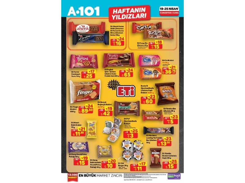 A101 19 - 25 Nisan Haftann Yldzlar - 3