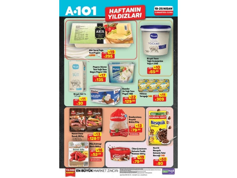 A101 19 - 25 Nisan Haftann Yldzlar - 2