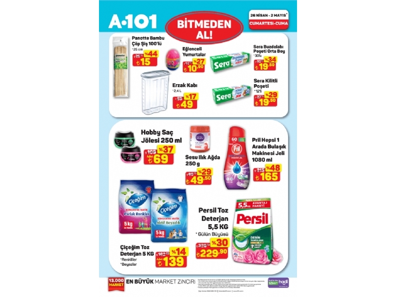 A101 26 Nisan - 2 Mays Haftann Yldzlar - 5