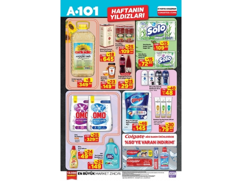 A101 31 Mays - 6 Haziran Haftann Yldzlar - 1