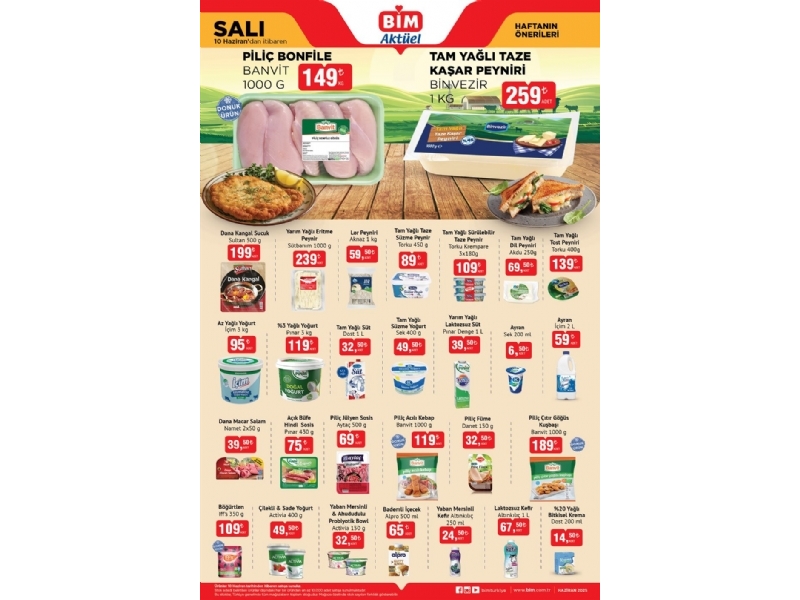 Bim 10 Haziran Sal Aktel rnler - 1