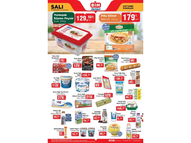 Bim 17 Haziran Sal Aktel rnler - 1