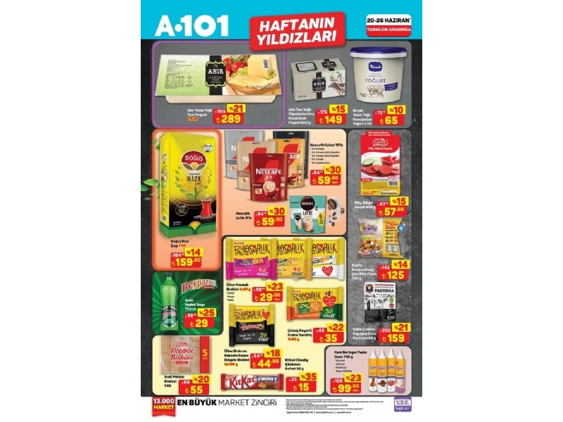 A101 20 - 26 Haziran Haftann Yldzlar - 2