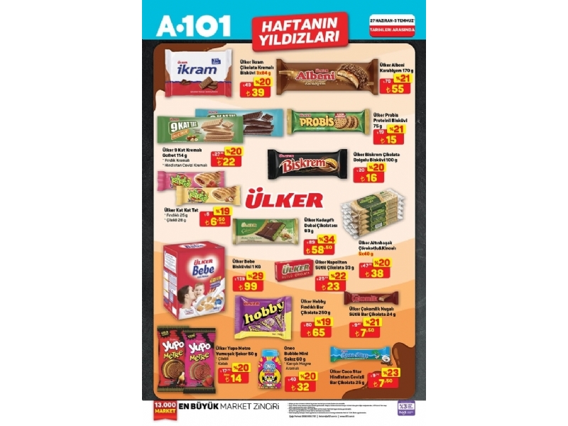 A101 27 Haziran - 3 Temmuz Haftann Yldzlar - 3