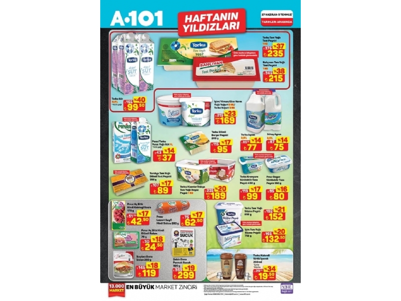 A101 27 Haziran - 3 Temmuz Haftann Yldzlar - 2