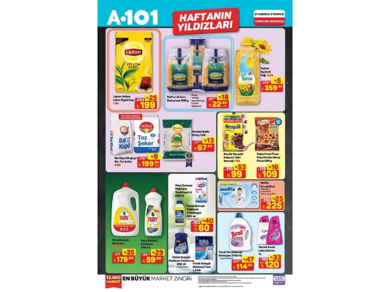 A101 27 Haziran - 3 Temmuz Haftann Yldzlar - 1