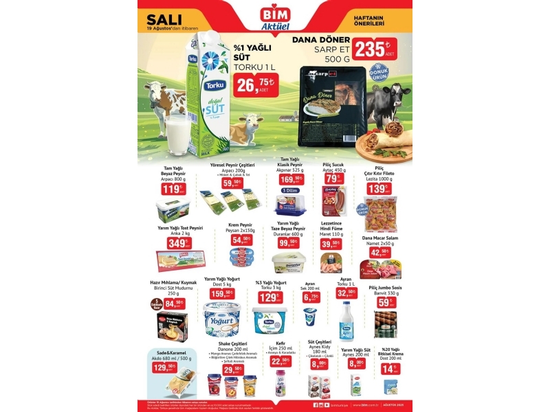 Bim 19 Austos Sal Aktel rnler - 1