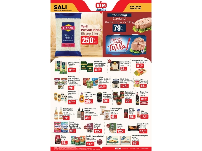 Bim 19 Austos Sal Aktel rnler - 2