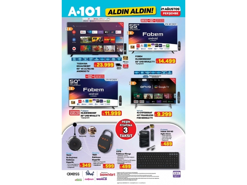 A101 21 Austos Aldn Aldn - 1