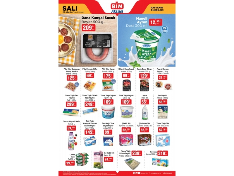 Bim 26 Austos Sal Aktel rnler - 1