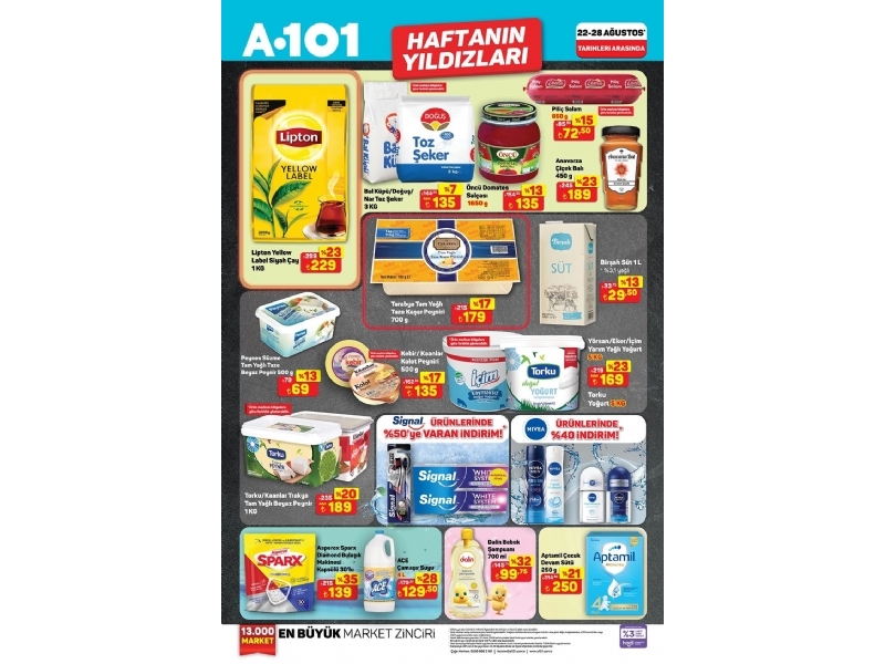 A101 22 - 28 Austos Haftann Yldzlar - 1