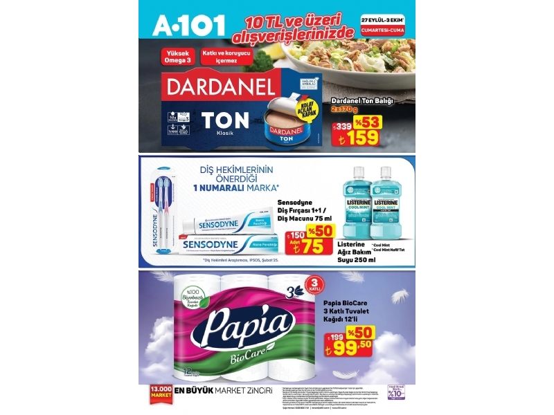 A101 27 Eyll - 3 Ekim Haftann Yldzlar - 3