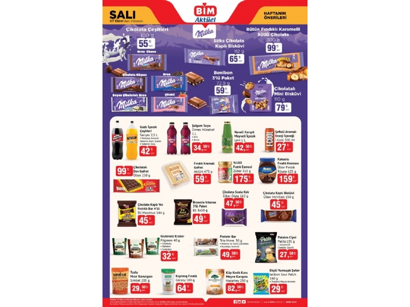 Bim 7 Ekim Sal Aktel rnler - 1